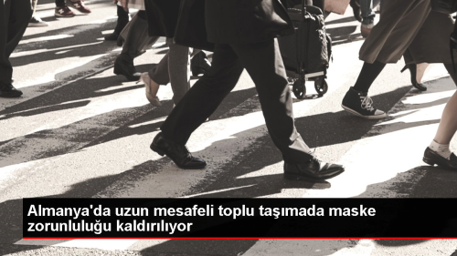 Almanya'da uzun mesafeli toplu tamada maske zorunluluu kaldrlyor