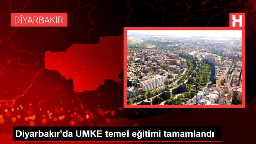 Diyarbakr'da UMKE temel eitimi tamamland