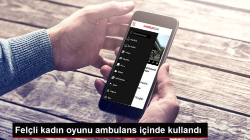 Felli kadn oyunu ambulans iinde kulland